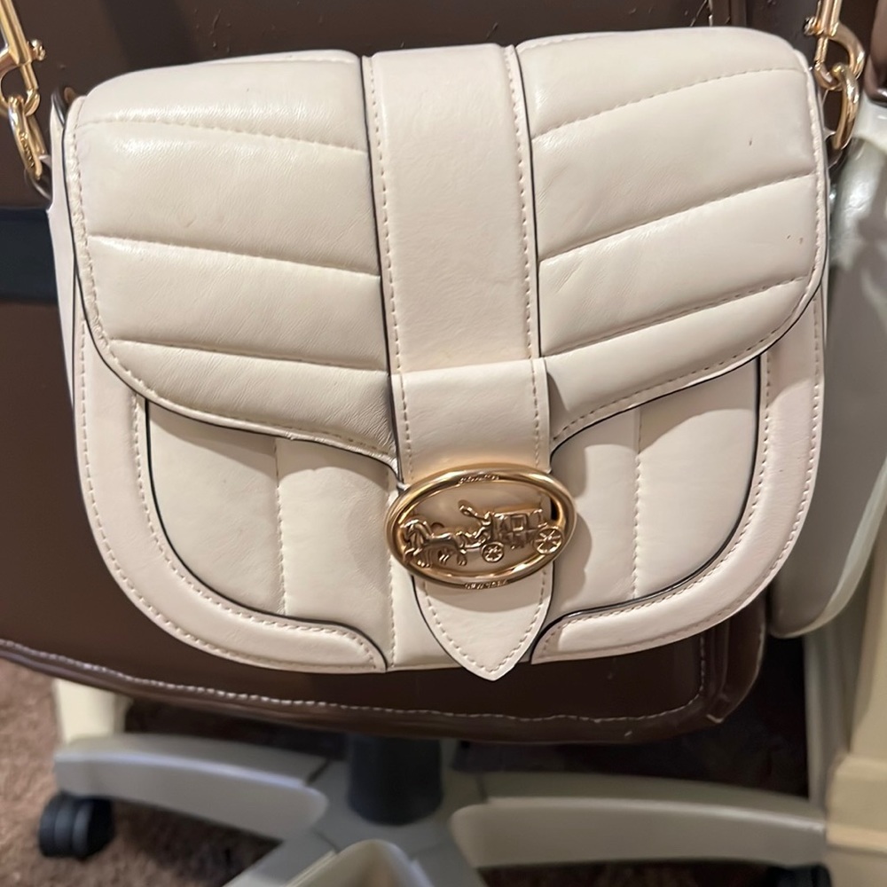Coach shoulder purse